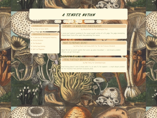 articles screenshot
