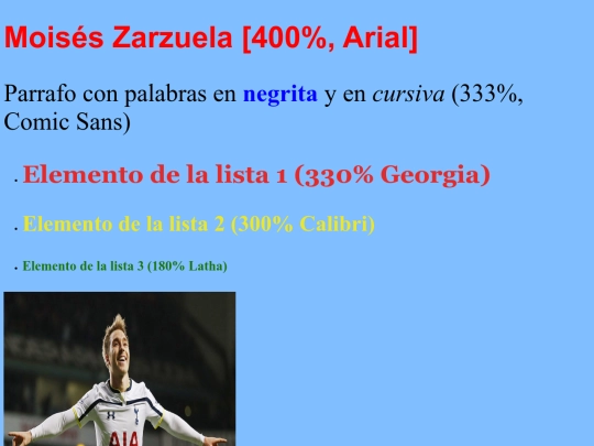 estilos screenshot