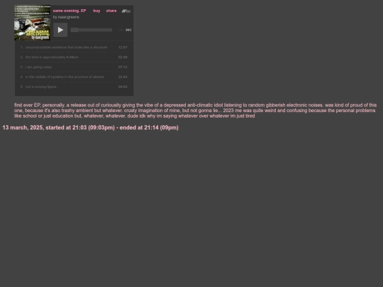 Descript/2023/sameevening-ep screenshot