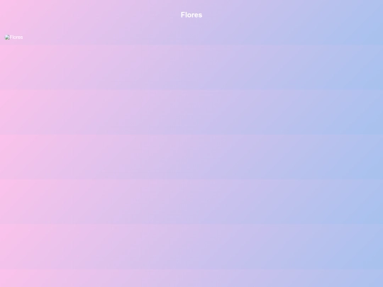 flores screenshot