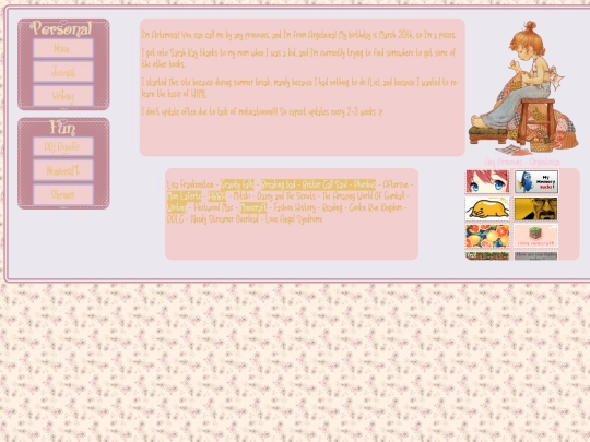 aboutme screenshot