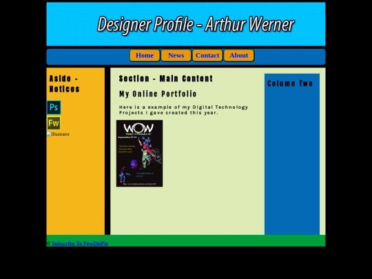 News screenshot