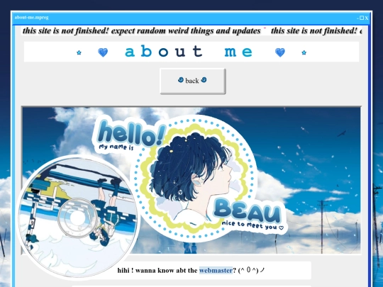 pages/about-me/about-me screenshot