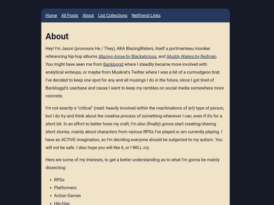 info/about screenshot
