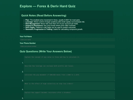 explore screenshot