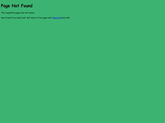 not_found screenshot