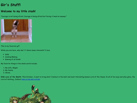 test screenshot