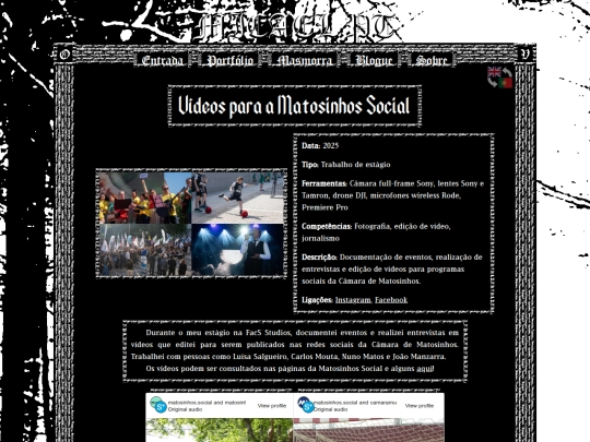 portfolio/videosmatosinhossocial screenshot