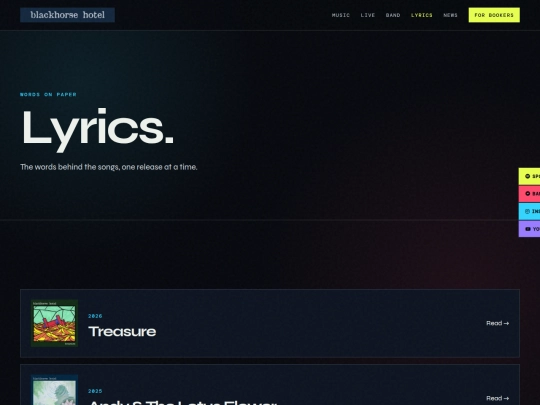 lyrics screenshot