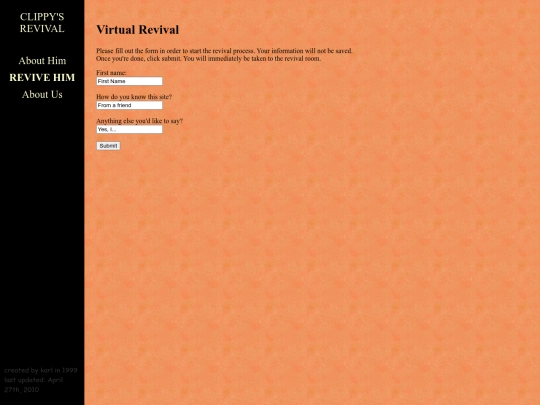 revive screenshot