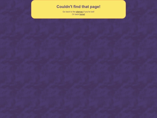 not_found screenshot
