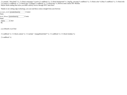 WEB-INF/templates/manga screenshot
