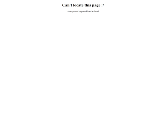 not_found screenshot