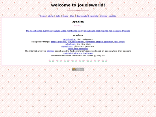 credits screenshot