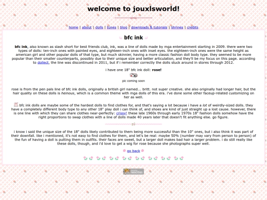 dollsbfc screenshot