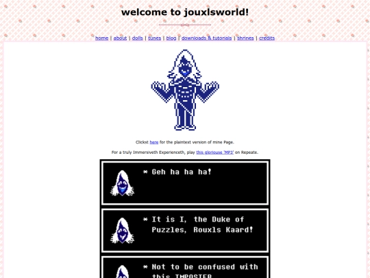 shrines/rouxls screenshot