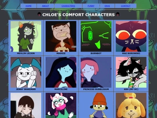 characters screenshot