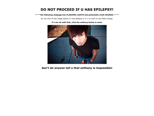 epilepsywarning screenshot