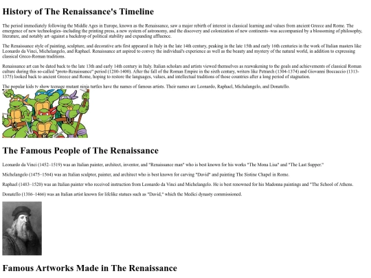 renaissance screenshot