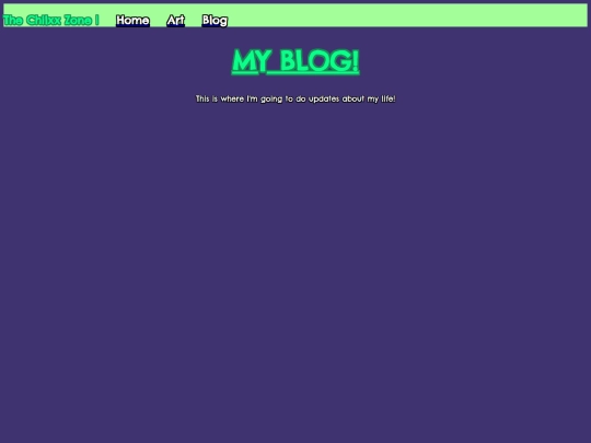 blog screenshot