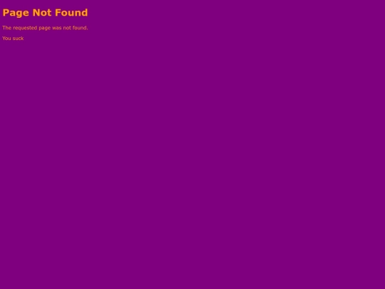 not_found screenshot