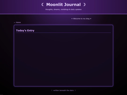 blog screenshot
