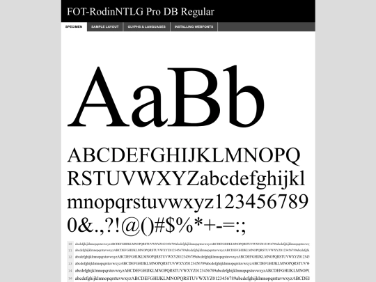 HOME_SRC/ASSETS/wiiFont/fot-rodinntlg_pro_db-demo screenshot