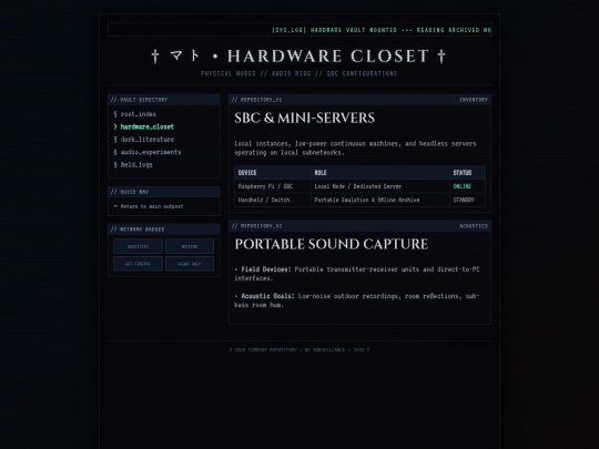 hardware screenshot
