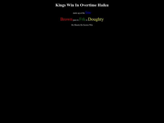 haiku screenshot