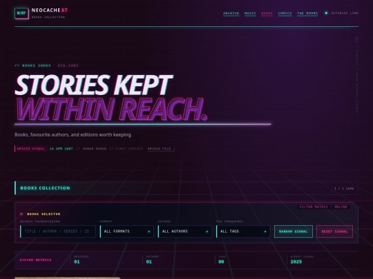 books screenshot