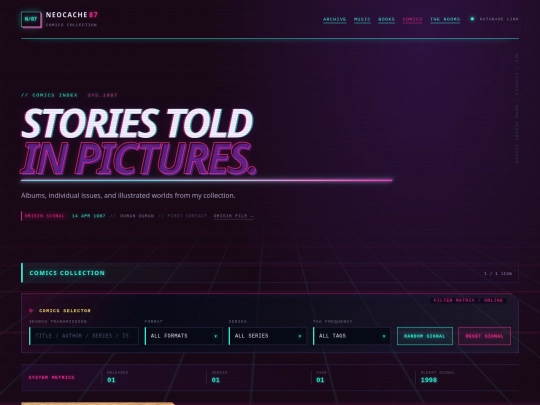 comics screenshot