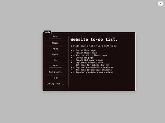 HTML/todo screenshot