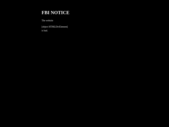 projects/fbi screenshot