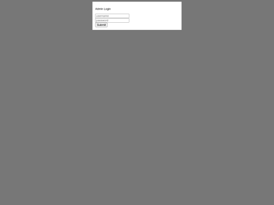 projects/free_wifi/admin_login screenshot