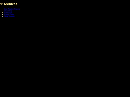 archives screenshot