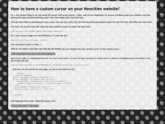 cursorhowto screenshot
