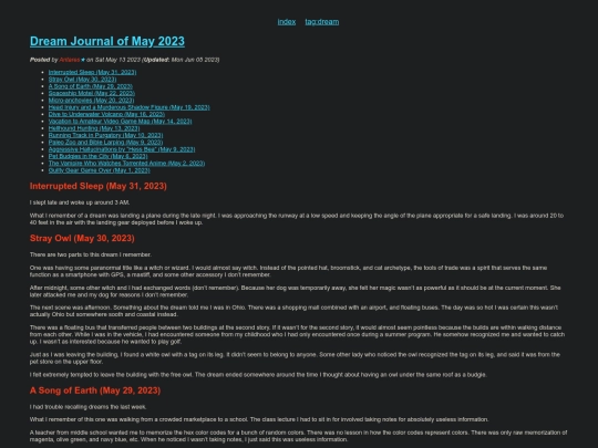 blog/dream-journal-2023-05 screenshot