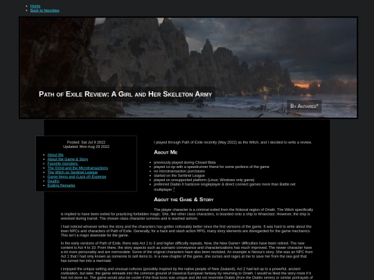 blog/review-pathofexile screenshot