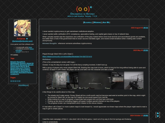microblog screenshot