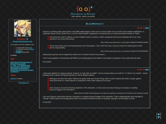 microblog/tags/copyright/latest screenshot