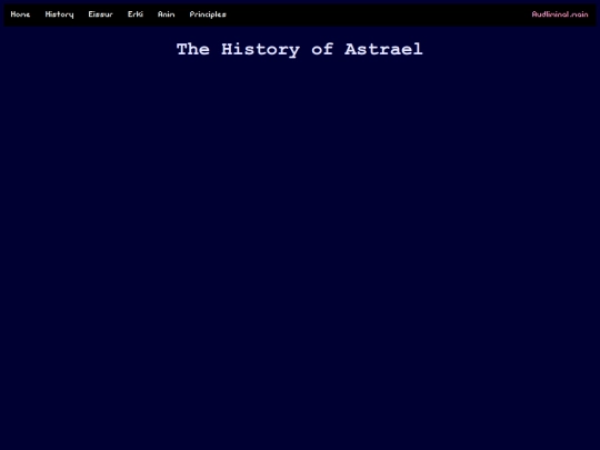 astrael/pre-cataclysm screenshot