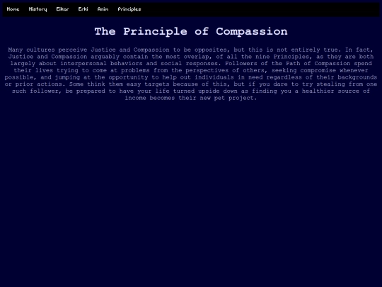 astrael/principles/compassion screenshot