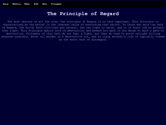 astrael/principles/regard screenshot