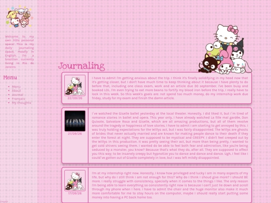 journal screenshot