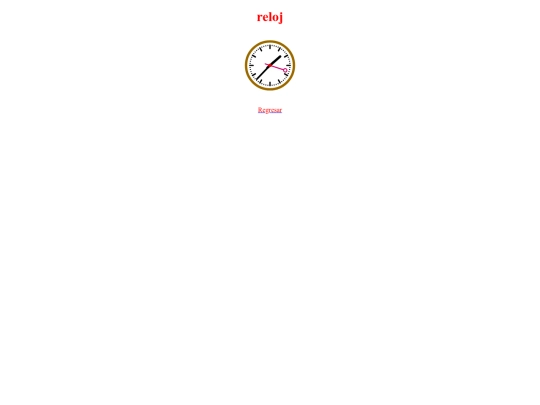 canvas/reloj screenshot