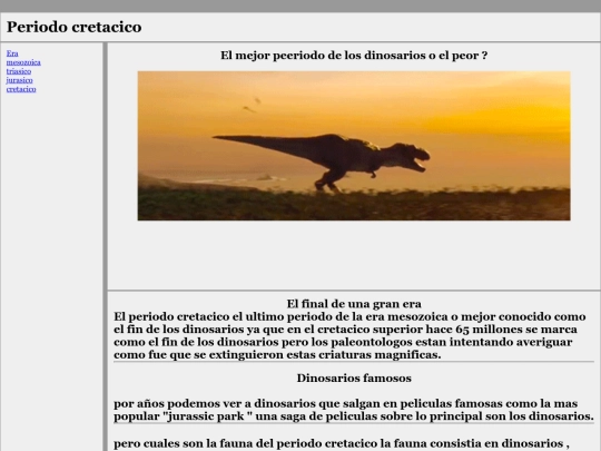 dino/cretacico screenshot
