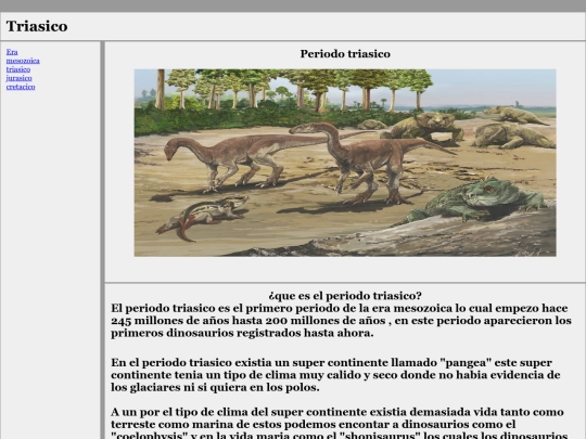 dino/triasico screenshot