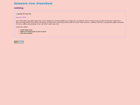 blog screenshot