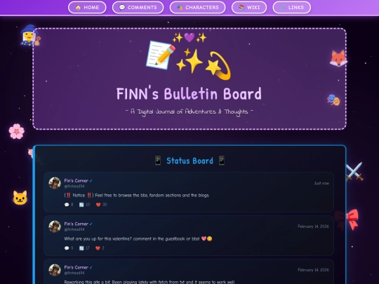 blogs screenshot