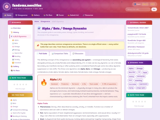 fanpages/omegaverse/dynamics screenshot